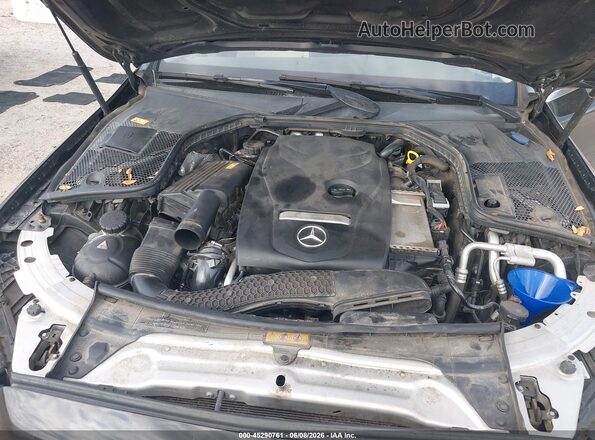55SWF4KB2GU146845 2016 MERCEDES-BENZ C-CLASS Black Rear view