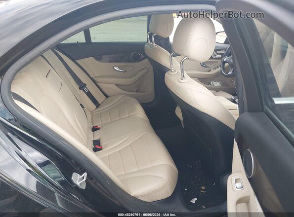 55SWF4KB2GU146845 2016 MERCEDES-BENZ C-CLASS Black VIN sticker view