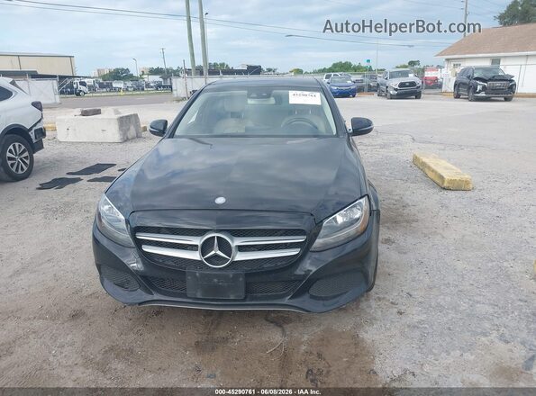 55SWF4KB2GU146845 2016 MERCEDES-BENZ C-CLASS Black Instrument cluster view