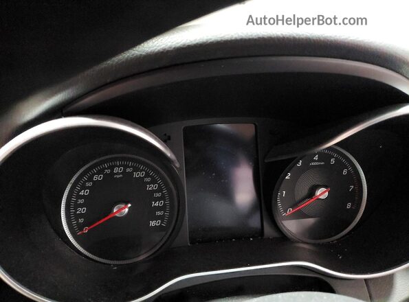 55SWF4KB2GU166898 2016 MERCEDES-BENZ C Silver Vista del cuadro de instrumentos