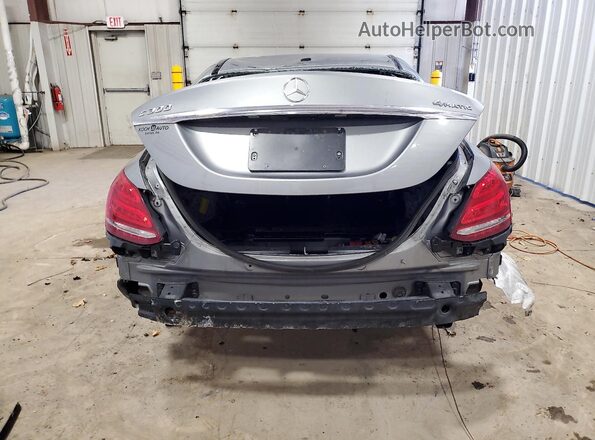 55SWF4KB2GU166898 2016 MERCEDES-BENZ C Silver 