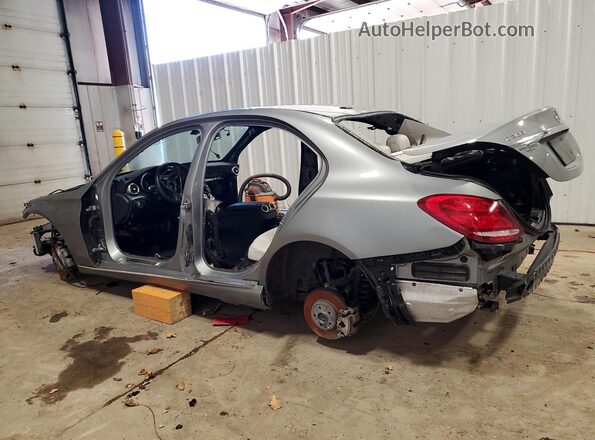 55SWF4KB2GU166898 2016 MERCEDES-BENZ C Silver 