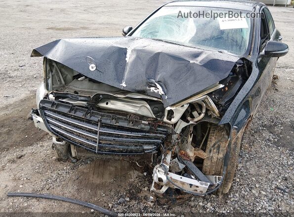 55SWF4KB2HU207886 2017 MERCEDES-BENZ C-CLASS Black Вид спереду