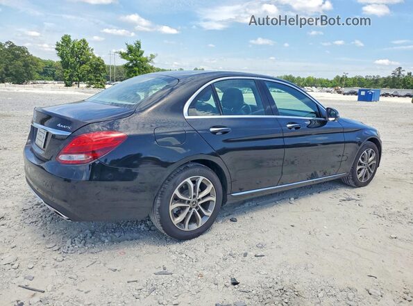 55SWF4KB2HU211923 2017 MERCEDES-BENZ C Черный 