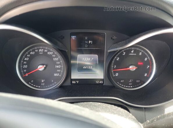 55SWF4KB2HU211923 2017 MERCEDES-BENZ C Черный 
