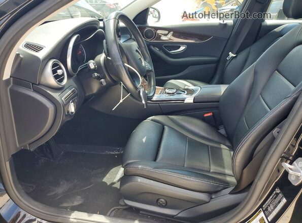 55SWF4KB2HU211923 2017 MERCEDES-BENZ C Черный 