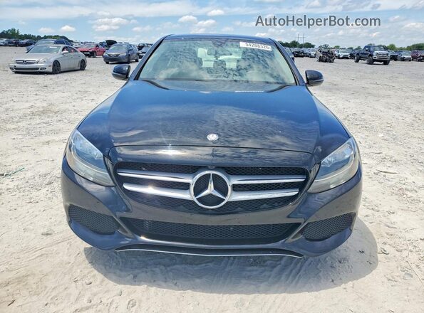 55SWF4KB2HU211923 2017 MERCEDES-BENZ C Черный 