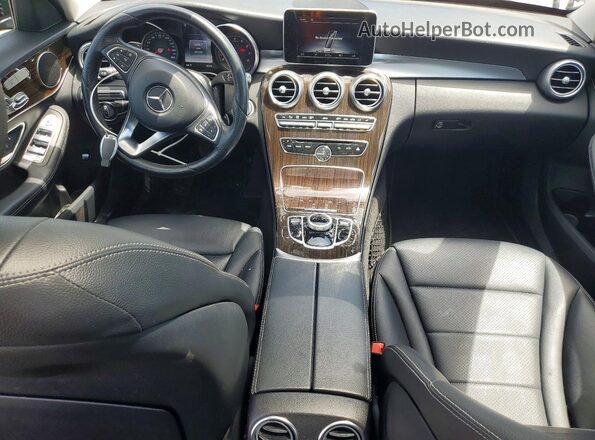 55SWF4KB2HU211923 2017 MERCEDES-BENZ C Черный 