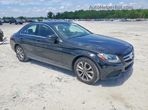 55SWF4KB2HU211923 2017 MERCEDES-BENZ C Черный 