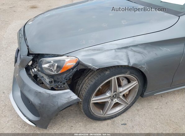 55SWF4KB2HU217365 2017 MERCEDES-BENZ C-CLASS Gray წინა ხედი