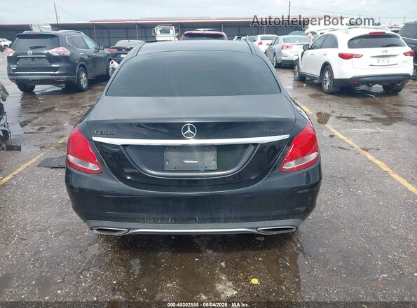 55SWF4KB2HU222629 2017 MERCEDES-BENZ C-CLASS Black 