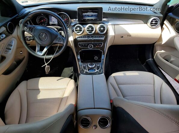 55SWF4KB2JU240764 2018 MERCEDES-BENZ C Black 