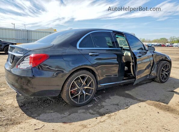55SWF4KB2JU240764 2018 MERCEDES-BENZ C Black 