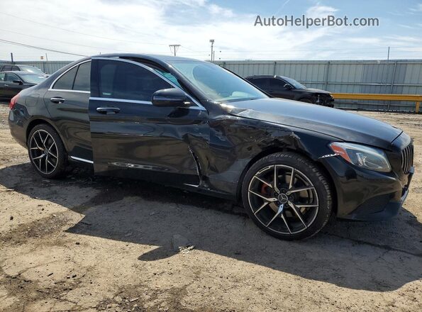 55SWF4KB2JU240764 2018 MERCEDES-BENZ C Black 
