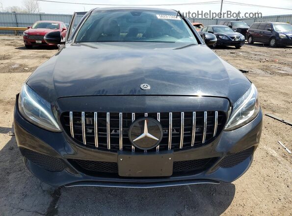 55SWF4KB2JU240764 2018 MERCEDES-BENZ C Black 
