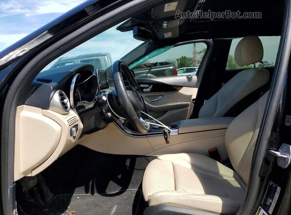 55SWF4KB2JU240764 2018 MERCEDES-BENZ C Black 