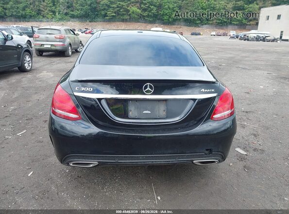 55SWF4KB2JU247794 2018 MERCEDES-BENZ C-CLASS Black 