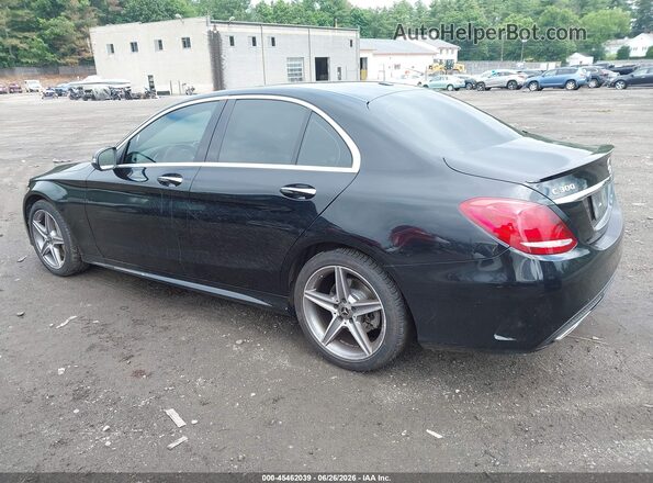 55SWF4KB2JU247794 2018 MERCEDES-BENZ C-CLASS Black Rear left