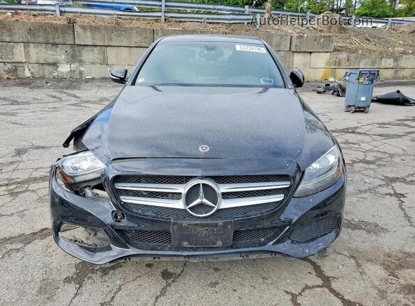 55SWF4KB2JU274669 2018 MERCEDES-BENZ C Black Vista frontal