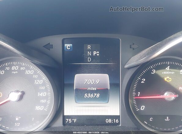 55SWF4KB3GU099213 2016 MERCEDES-BENZ C-CLASS Черный 