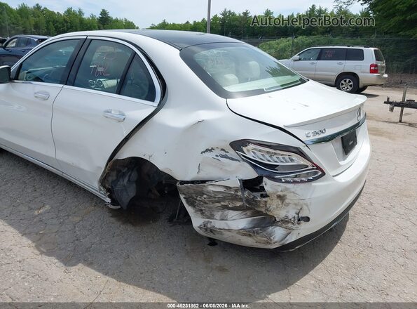 55SWF4KB3GU106189 2016 MERCEDES-BENZ C-CLASS White Front view