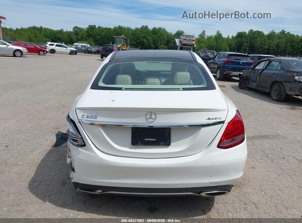 55SWF4KB3GU106189 2016 MERCEDES-BENZ C-CLASS White 