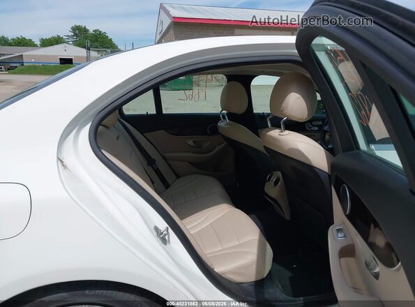 55SWF4KB3GU106189 2016 MERCEDES-BENZ C-CLASS White VIN sticker view