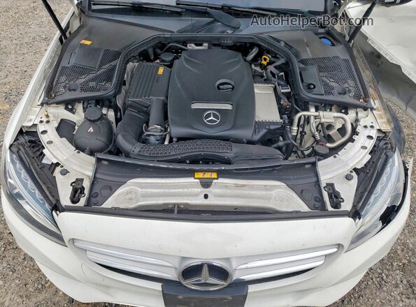 55SWF4KB3GU112901 2016 MERCEDES-BENZ C White Սալոնի հետևի տեսք