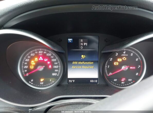 55SWF4KB3GU148667 2016 MERCEDES-BENZ C-CLASS Black Widok tylnych siedzeń
