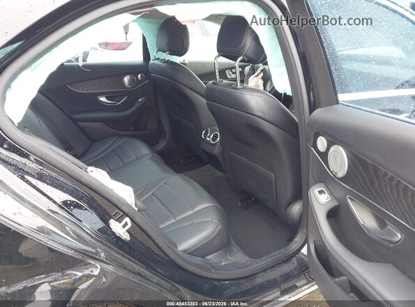 55SWF4KB3GU148667 2016 MERCEDES-BENZ C-CLASS Black Widok naklejki z numerem VIN