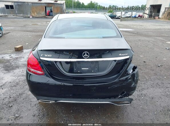 55SWF4KB3GU148667 2016 MERCEDES-BENZ C-CLASS Black 