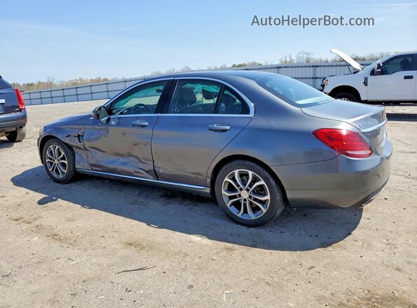 55SWF4KB3HU194940 2017 MERCEDES-BENZ C Gray 