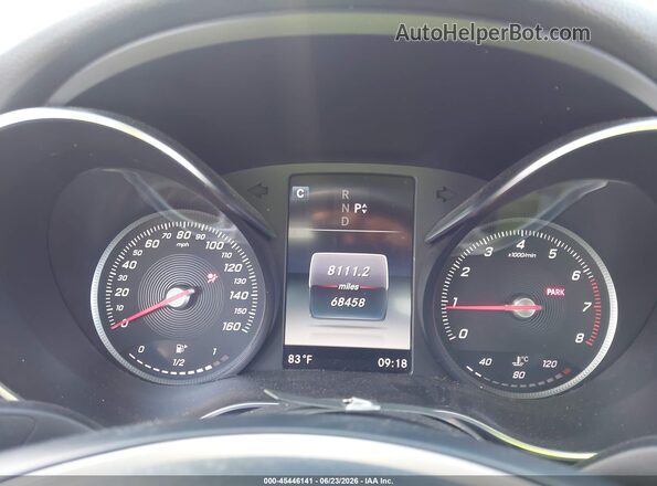 55SWF4KB3HU195828 2017 MERCEDES-BENZ C-CLASS White Հետևի նստատեղերի տեսք