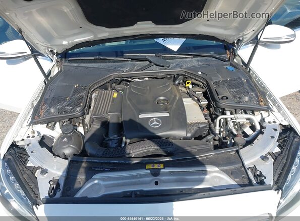 55SWF4KB3HU195828 2017 MERCEDES-BENZ C-CLASS White Հետևի տեսք