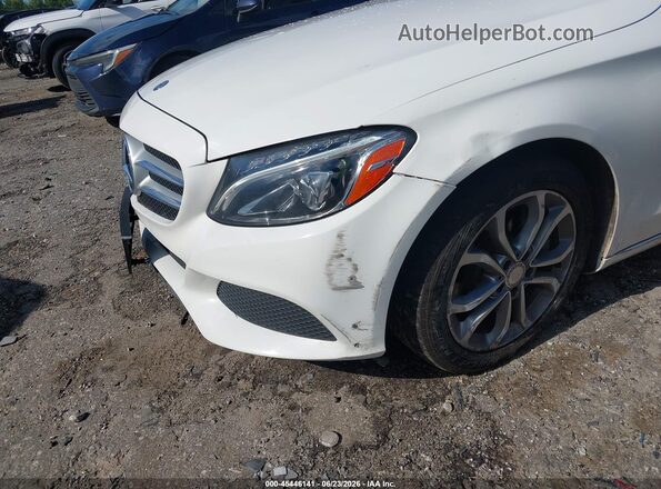 55SWF4KB3HU195828 2017 MERCEDES-BENZ C-CLASS White 