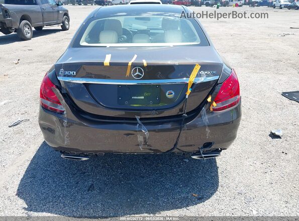 55SWF4KB3JU235976 2018 MERCEDES-BENZ C-CLASS Brown 