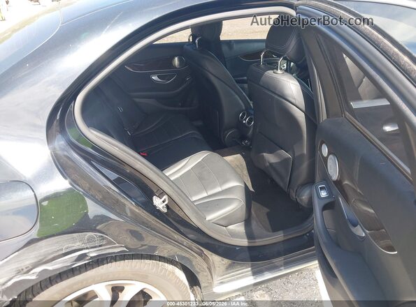 55SWF4KB3JU252695 2018 MERCEDES-BENZ C-CLASS Black VIN կոդի պիտակի տեսք