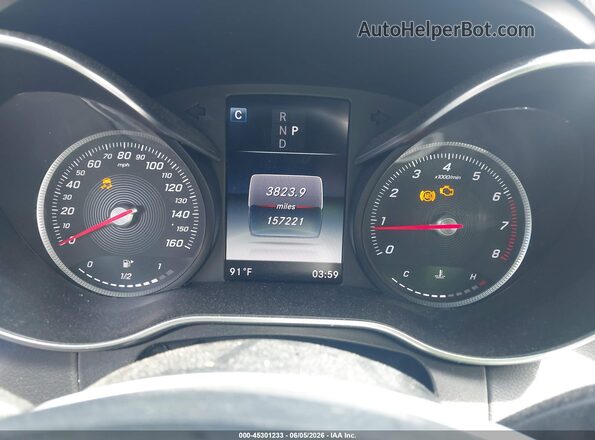 55SWF4KB3JU252695 2018 MERCEDES-BENZ C-CLASS Black Հետևի նստատեղերի տեսք