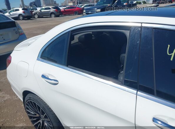 55SWF4KB4GU107819 2016 MERCEDES-BENZ C-CLASS White 