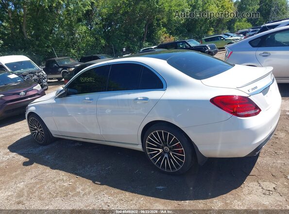 55SWF4KB4GU107819 2016 MERCEDES-BENZ C-CLASS White Панорамний вид салону 360°