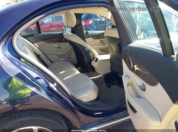55SWF4KB4GU108484 2016 MERCEDES-BENZ C-CLASS Синий Вид наклейки с VIN-кодом