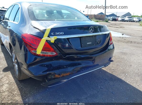 55SWF4KB4GU108484 2016 MERCEDES-BENZ C-CLASS Синий 