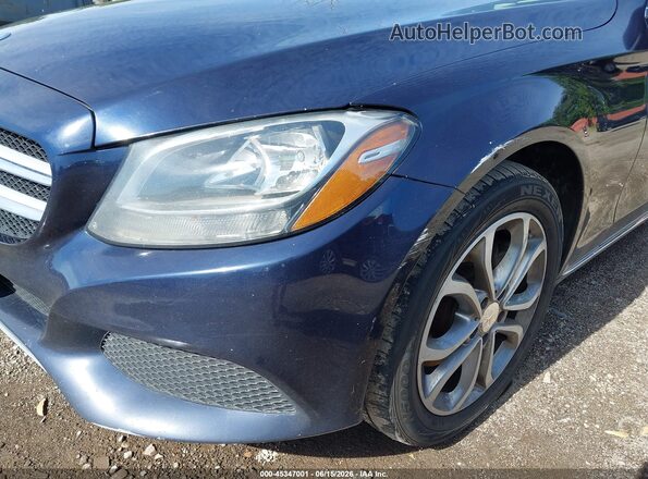 55SWF4KB4GU108484 2016 MERCEDES-BENZ C-CLASS Синий 