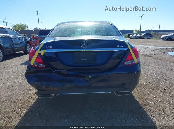 55SWF4KB4GU108484 2016 MERCEDES-BENZ C-CLASS Синий 