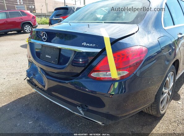 55SWF4KB4GU108484 2016 MERCEDES-BENZ C-CLASS Синий 