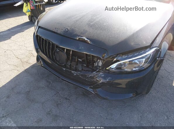 55SWF4KB4GU173531 2016 MERCEDES-BENZ C-CLASS Black Vista frontal