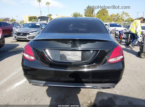 55SWF4KB4GU173531 2016 MERCEDES-BENZ C-CLASS Black 