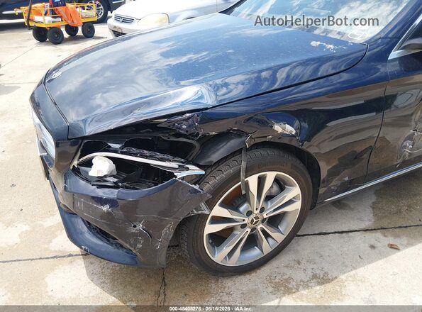 55SWF4KB4JU263611 2018 MERCEDES-BENZ C-CLASS Blue Вид спереду