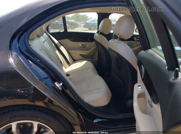 55SWF4KB5GU102354 2016 MERCEDES-BENZ C-CLASS Black VIN კოდის სტიკერის ხედი