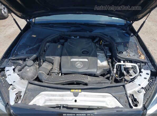 55SWF4KB5GU102354 2016 MERCEDES-BENZ C-CLASS Black უკანა ხედი